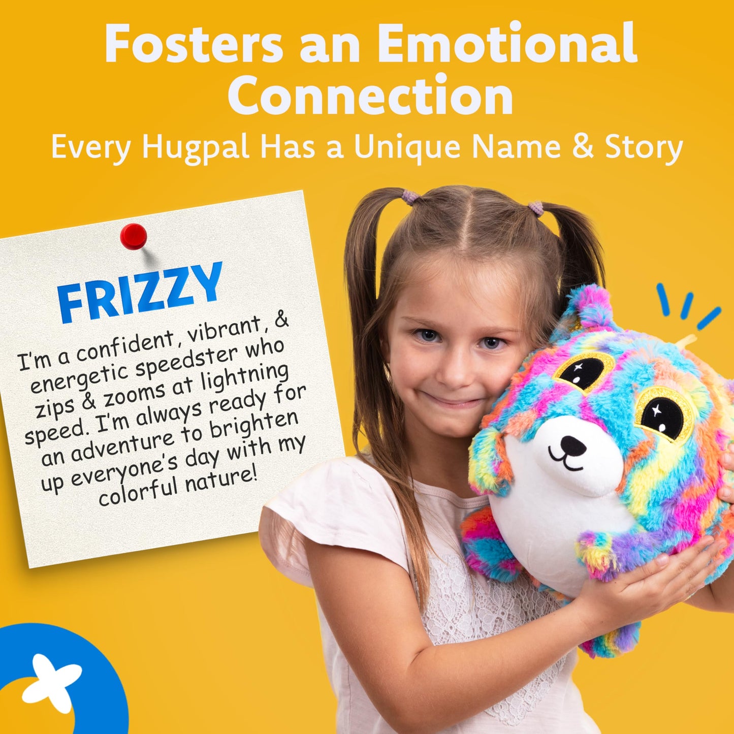 ✨Frizzy Hugpal - 9in Plush Bouncy Ball with Pump Included💖