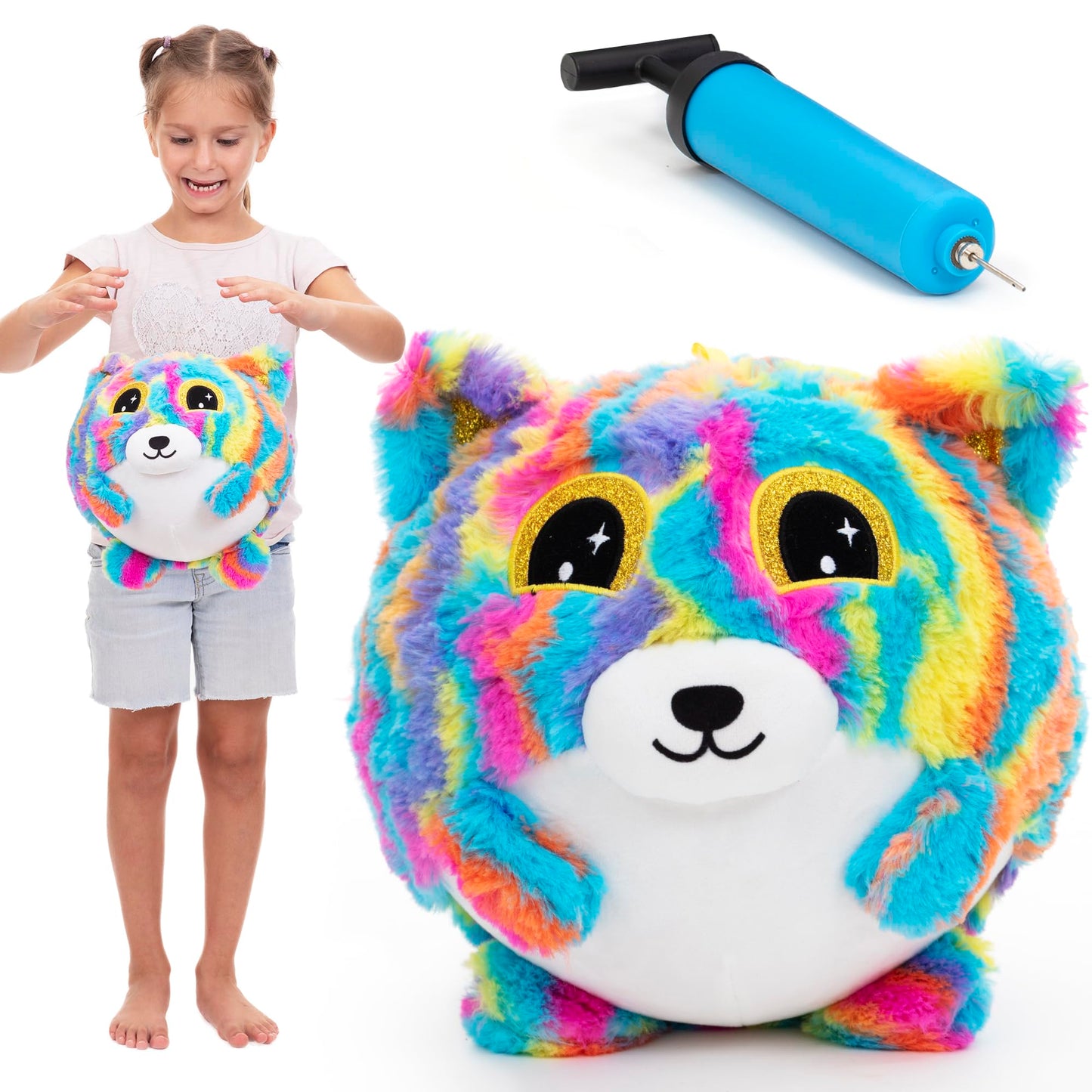 ✨Frizzy Hugpal - 9in Plush Bouncy Ball with Pump Included💖