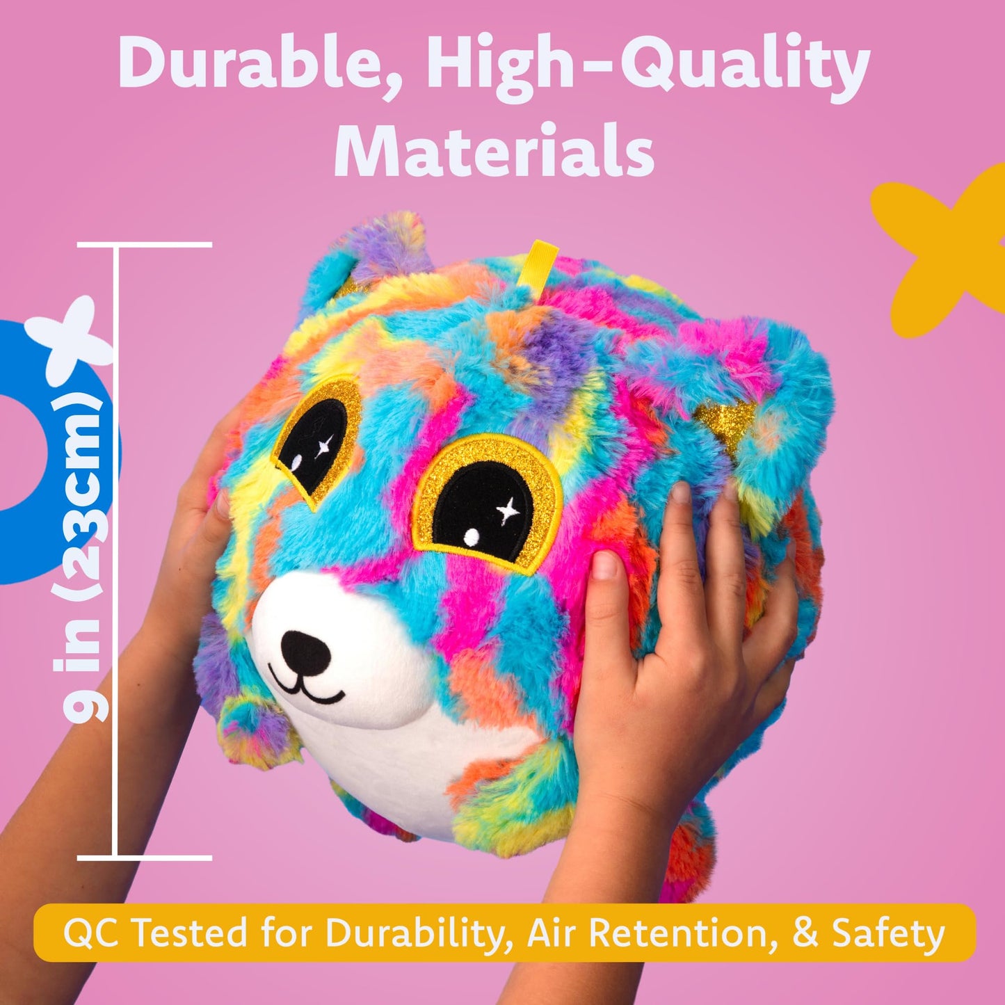 ✨Frizzy Hugpal - 9in Plush Bouncy Ball with Pump Included💖
