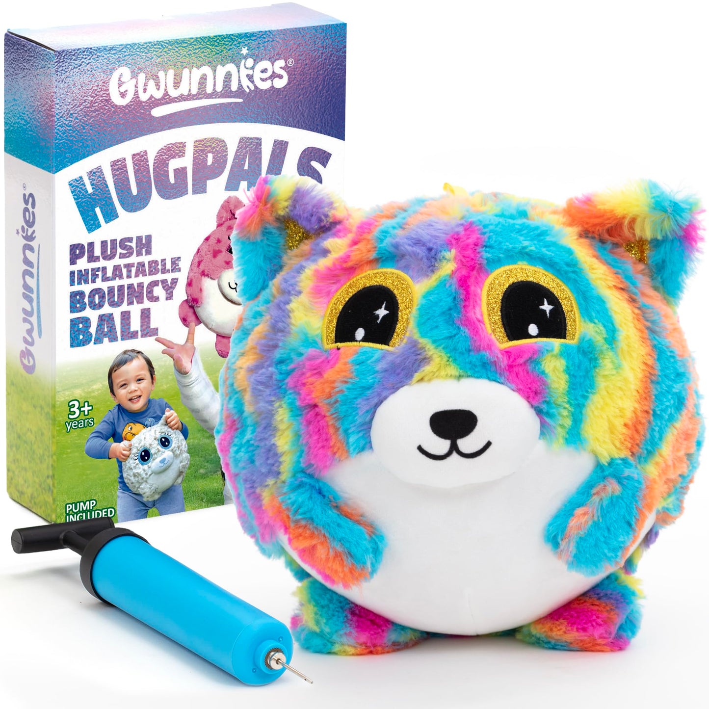 ✨Frizzy Hugpal - 9in Plush Bouncy Ball with Pump Included💖